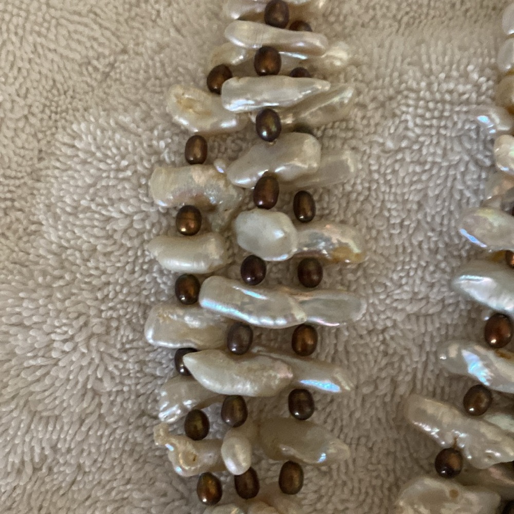 Stunning Statement Necklace With A Beautiful Brow… - image 4